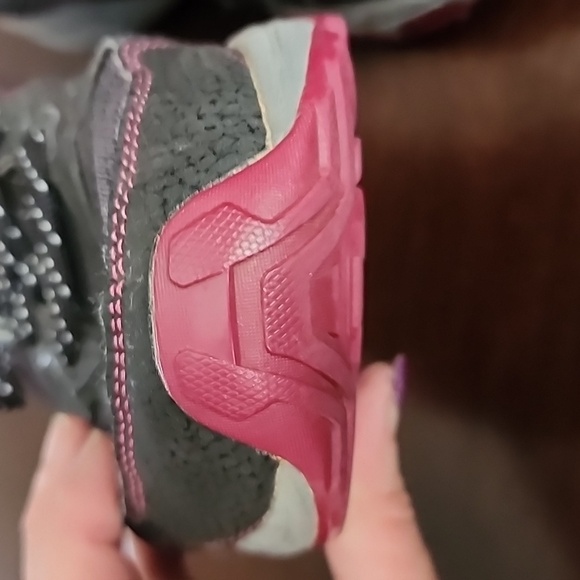 ASICS Gel-Venture 7 Trail Running Shoes Women’s Size 9 Black Burgundy (I) - Picture 6 of 7